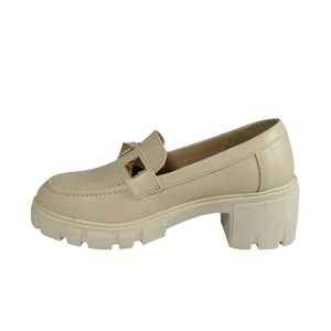 Stylish White Loafers