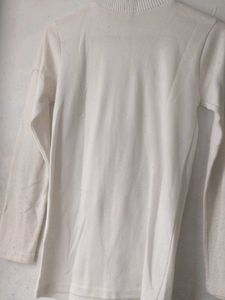White Long Sleeve Tee