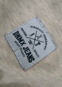 Vintage DNMX Full Arm T-Shirt | For Men Beige