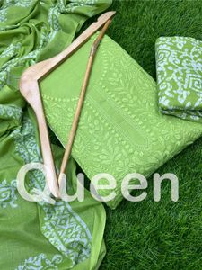 Cotton Unstitched Dress Set