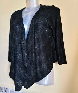 BOGO🎁Buy One Get 1 Free🎁Black Cardigan Size M/L