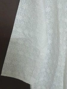 White Chikankari Kurta