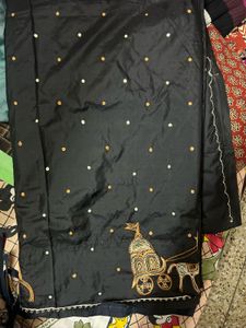 Used Pure Silk embroidery saree
