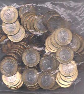10 Rupees Normal Coins Set Of 50 Pcs.