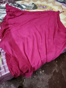Pink Ethnic Skirt