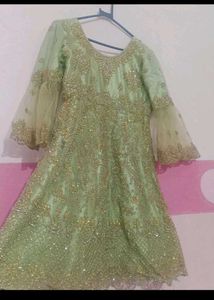 Navy Blue Gharara Dress With Dupatta