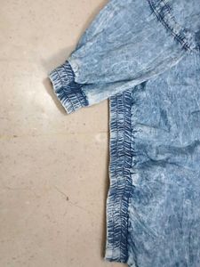 Acid Wash Denim Jacket