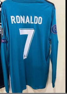 Madrid Ronaldo bi-cycle kick ucl football jersey