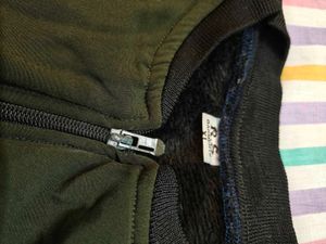 Olive Green Bomber Jacket