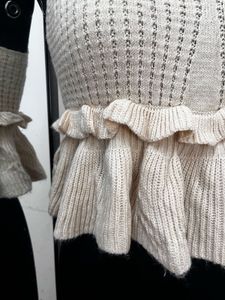 Beige Sleeveless Top