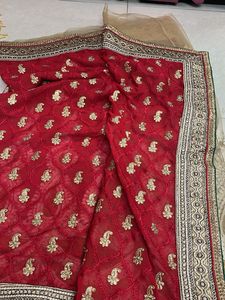 Gorgeous Red Saree