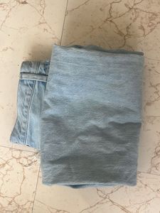 Light Wash Wide Leg Jeans