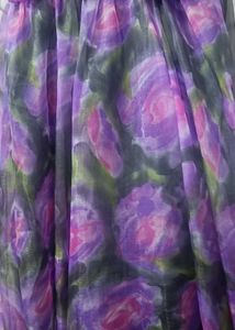 Purple Floral Maxi Dress