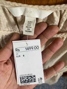 Off White Cotton Dress