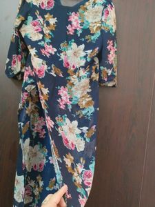 Floral Print Midi Dress