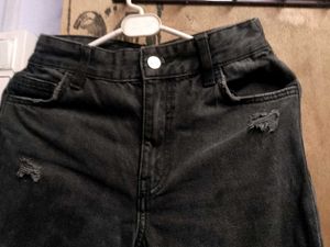 Ripped Black Jeans
