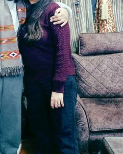 Purple Sweater Like New