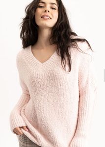DOROTHY PERRKINS Fluffy V-Neck Sweater