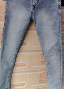 Light Wash Slim Fit Jeans