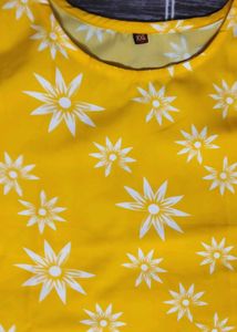 🆕 Beautiful Yellow 💛 Kurti It&#39;s Totally New
