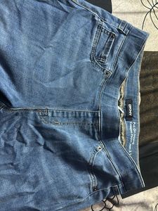 Pull-on Denim Pants