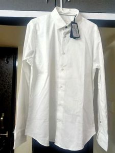 New MENS Rare Rabbit White Shirt