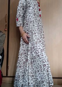 Floral Print Casual Dress/Kurti🍂