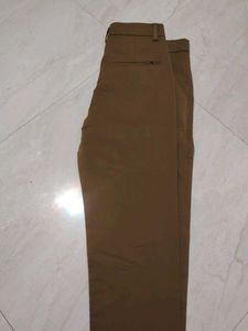 Brown Casual Pants