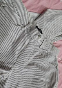 Go Colors White Office Pants