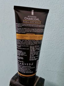 Charcoal Peel Off Argan Oil &amp; Aloe Vera Mask 100gm