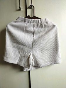 White Skirt And Short