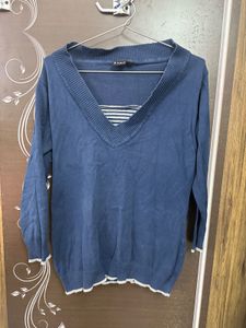 Navy Blue Top
