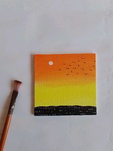 3mini Canvas Painting (HAND-PAINTED)