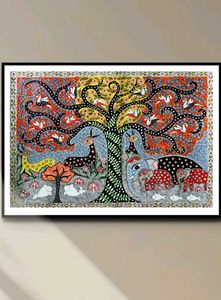 Madhubani painting On Canvas