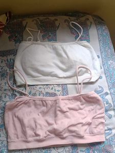 Tube Tops - Pink & White