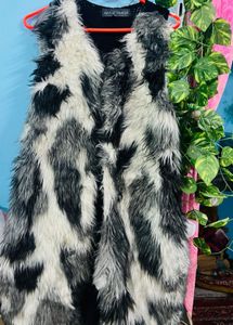 Faux Fur Vest - Trendy!