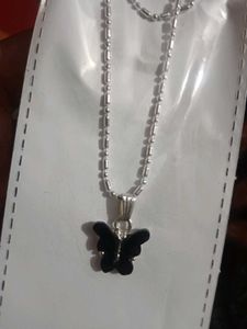 Butterfly Pendant Necklace (it&#39;s in unopened packa