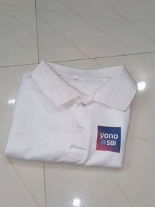 White Polo Shirt - Large