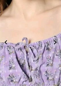 Floral Puff Sleeve Top