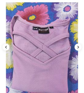 Chic Lavender Long Sleeve Top