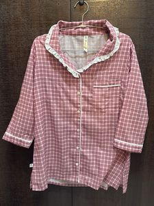 Pink Plaid Pajama Set