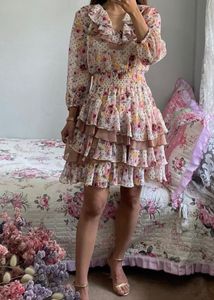 Pink Flared Dress