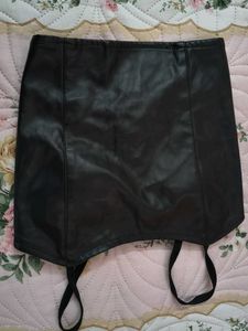 leather corset...like new