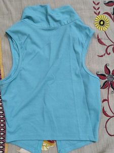 Blue Butterfly Top
