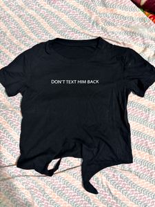 Black Graphic T-Shirt for baddies 🖤