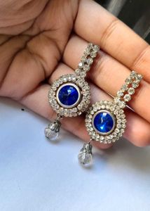 Colour changing Stone Dangle Earrings