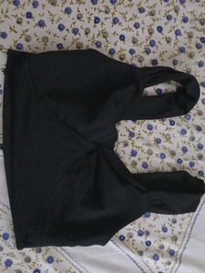 Stylish Black Bralette Top