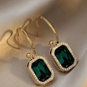 Emerald Green Earrings