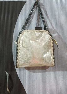 Metallic Chain Detail Bag