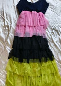 I. RUFFLE PARTY READY DRESS